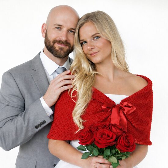 Red bridal stole, wedding wrap, bridal cover up, plus size too, code WR6